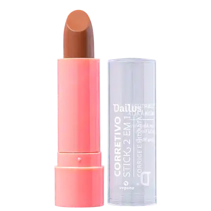 Imagem do produto Dailus Vegano Stick 2 em 1 D11 Escuro - Corretivo em Bastão 3,5g