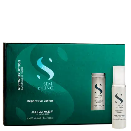 Imagem do produto Alfaparf Semi Di Lino Reparative - Loção Capilar 6x13ml
