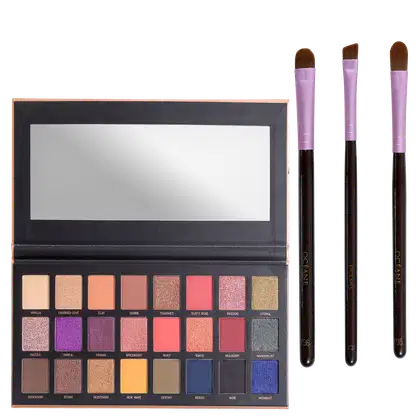 Imagem do produto Kit Océane 24 Eyeshadow Palette Eye Brushes (4 Produtos)