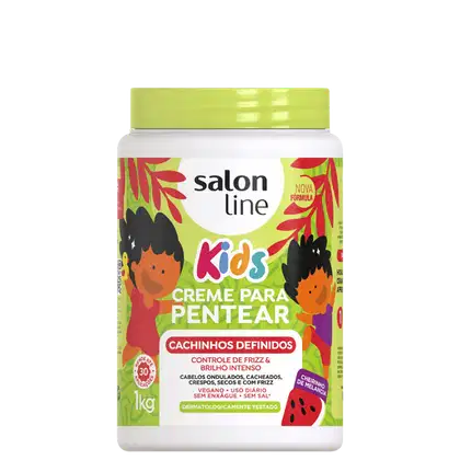 Imagem do produto Salon Line Kids Cachinhos Definidos - Creme para Pentear 1kg