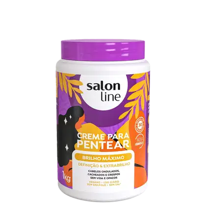 Imagem do produto Salon Line Brilho Máximo - Creme de Pentear 1000g
