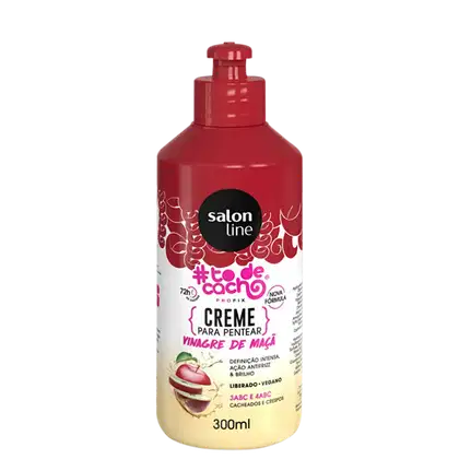Imagem do produto Salon Line #Todecacho Vinagre de Maçã - Creme para Pentear 300ml