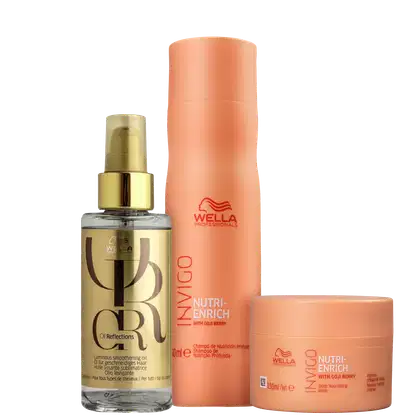 Imagem do produto Kit Wella Professionals Invigo Nutri-Enrich Triplo (3 Produtos)