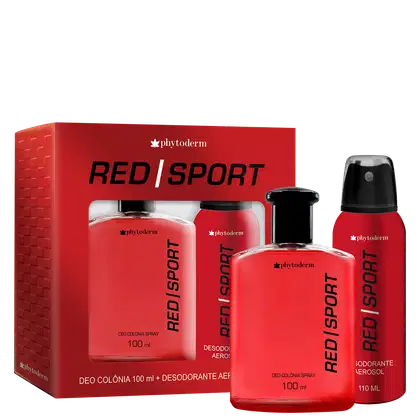 Imagem do produto Conjunto Red Sport Phytoderm Masculino - Cologne 100ml + Desodorante 110ml