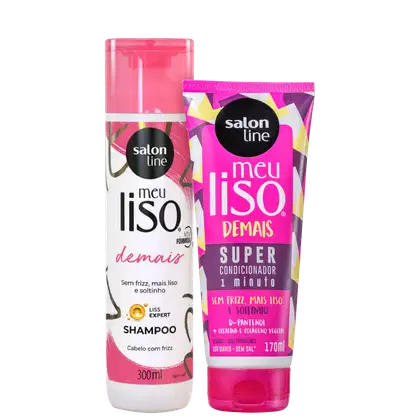 Imagem do produto Kit Salon Line Meu Liso Demais Super Duo (2 Produtos)
