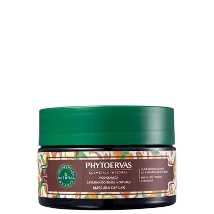 Imagem do produto Phytoervas Pós-Química Castanha do Brasil e Cupuaçu - Máscara Capilar 220g