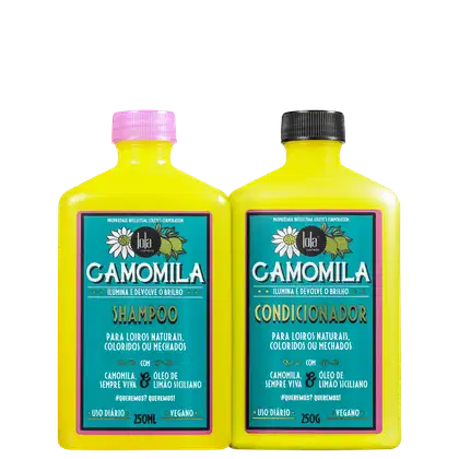 Imagem do produto Kit Lola Cosmetics Camomila - Shampoo 250ml + Condicionador 250g (2 Produtos)
