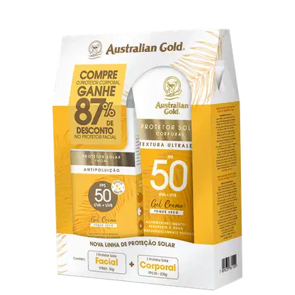 Imagem do produto Kit Australian Gold Proteção FPS 50 (2 Produtos)