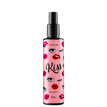 Imagem do produto Kiss Ciclo Cosméticos Deo Colônia - Body Spray Feminino 200ml