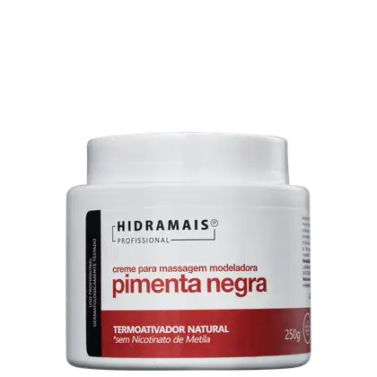 Imagem do produto Hidramais Pimenta Negra - Creme de Massagem 250g