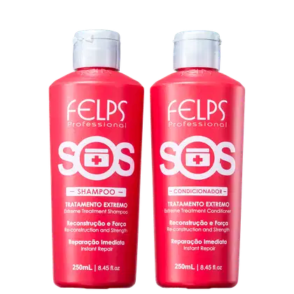 Imagem do produto Kit Felps Professional S.O.S. Home Care (2 Produtos)
