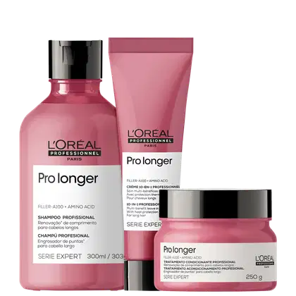 Imagem do produto Kit L'Oréal Professionnel Serie Expert Pro Longer Preenchimento de Pontas (3 Produtos)