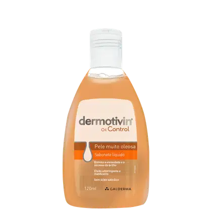 Imagem do produto Dermotivin Oil Control Pele Oleosa - Sabonete Líquido Facial 120ml