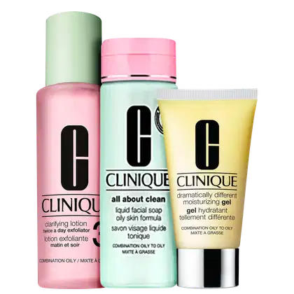 Imagem do produto Kit Clinique Sistema 3 Passos Oily Skin (3 Produtos)