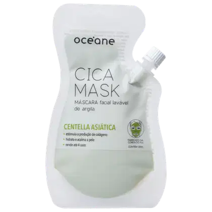 Imagem do produto Océane Cica Mask Centella Asiática - Máscara Facial 35ml