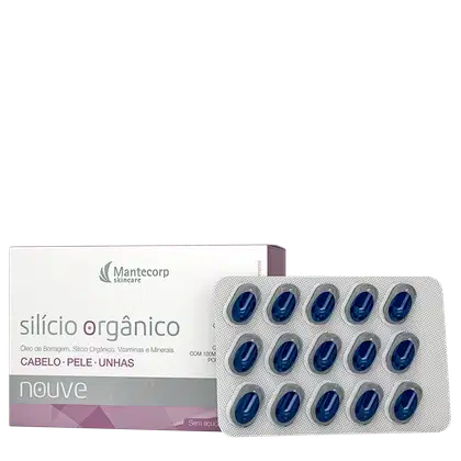 Imagem do produto Mantecorp Nouve Silício - Suplemento Vitamínico (60 cápsulas)