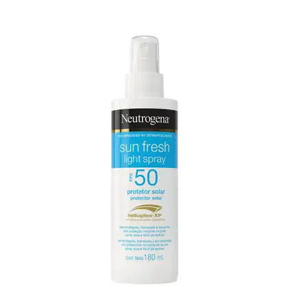 Imagem do produto Neutrogena Sun Fresh Light Spray FPS 50 - Protetor Solar 180ml