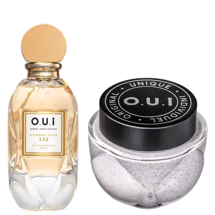 Imagem do produto Conjunto L’Amour-Esse 142 O.U.i Feminino - Eau de Parfum 75ml + Esfoliante Corporal 100ml