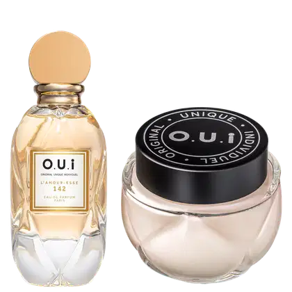 Imagem do produto O.U.i Kit L’Amour-Esse 142 - Eau de Parfum 75ml + Crème Riche 200g