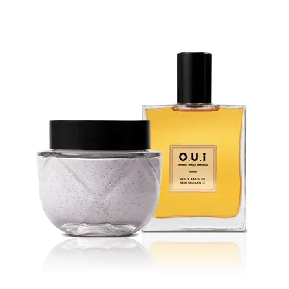 Imagem do produto Kit O.U.i Rouge Luxe Revitalisant - Esfoliante Corporal 200ml + Óleo Absoluto 100ml