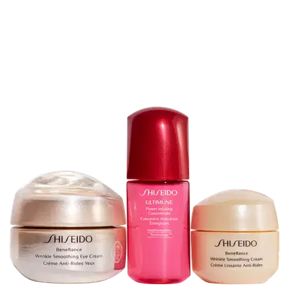 Imagem do produto Kit Shiseido Benefiance Wrinkle Smoothing Eye Cream Set (3 Produtos)