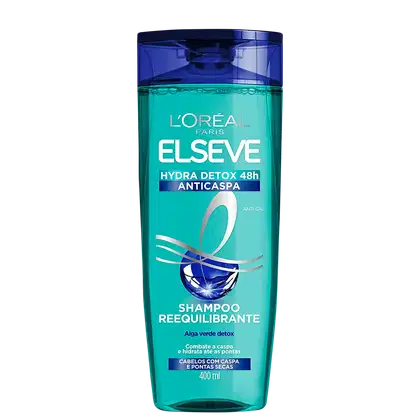 Imagem do produto Elseve L'Oréal Paris Hydra Detox 48h Anti-Caspa - Shampoo 400ml