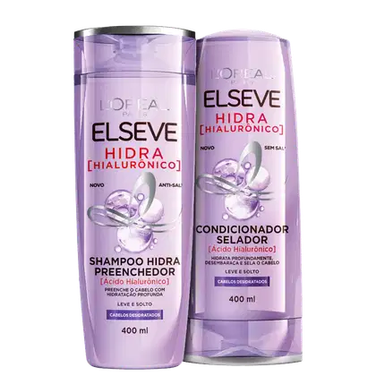 Imagem do produto Kit Elseve L'Oréal Paris Hidra Hialurônico Super (2 Produtos)