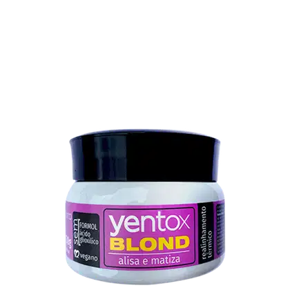 Imagem do produto Yenzah Yentox Blond Realinhamento Térmico - Creme Alisante 130g