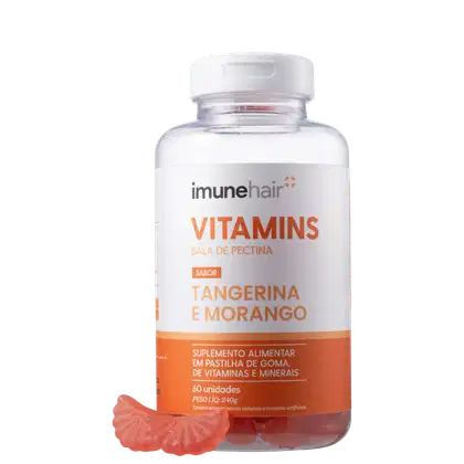 Imagem do produto Imunehair Vitamins Bala de Pectina - Suplemento Alimentar (60 Unidades)