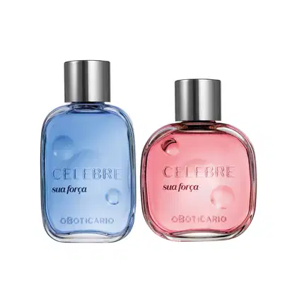 Imagem do produto Combo Fragrâncias Celebre Sua Força: Masculina 100ml + Feminina 100ml