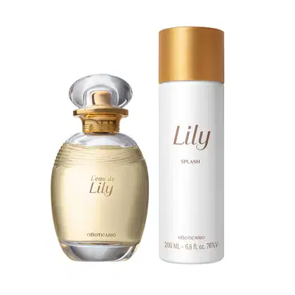 Imagem do produto Combo Lily: Desodorante Colônia 75ml + Body Splash Desodorante Colônia 200ml
