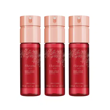 Imagem do produto Combo o Boticário Body Spray Floratta (3 unidades)