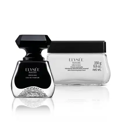 Imagem do produto Combo Elyseé Succès: Eau de Parfum 50ml + Creme Acetinado 250g
