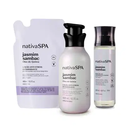 Imagem do produto Kit o Boticário Nativa SPA Jasmim Sambac (3 Produtos)