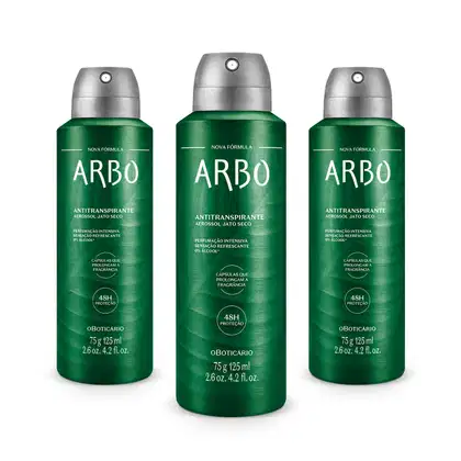 Imagem do produto Kit o Boticário Arbo (3 Produtos)