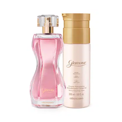 Imagem do produto Combo Glamour: Creme Desodorante Hidratante Corporal 200ml + Desodorante Colônia 75ml
