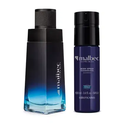 Imagem do produto Combo Malbec Ultra Bleu: Desodorante Colônia 100ml + Desodorante Body Spray 100ml