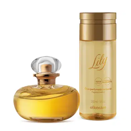 Imagem do produto Combo Lily Le Parfum: Perfume 30ml + Óleo Perfumado Corporal 150ml
