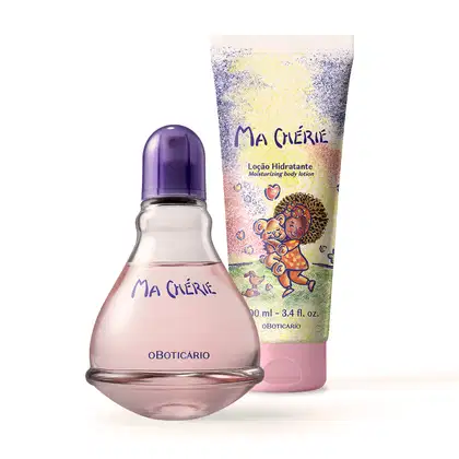 Imagem do produto Combo Ma Chérie: Desodorante Colônia 100ml + Loção Desodorante Hidratante 200ml