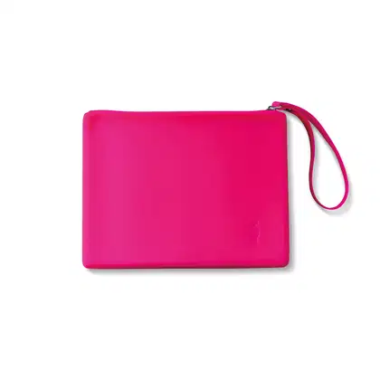Imagem do produto Nécessaire Rosa de Silicone