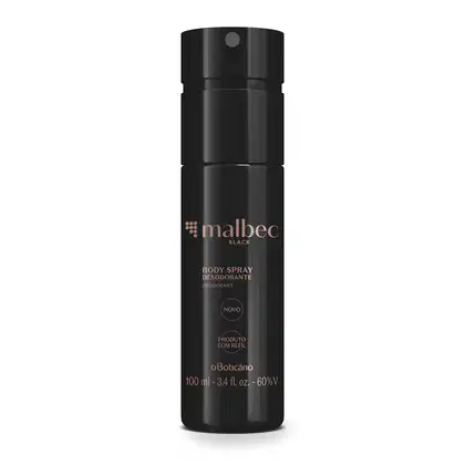 Imagem do produto Body Spray Desodorante Malbec Black 100ml