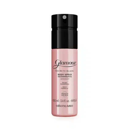 Imagem do produto o Boticário Glamour Secrets Black - Body Spray Desodorante 100ml