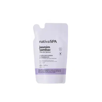 Imagem do produto o Boticário Nativa SPA Jasmim Sambac Refil - Loção Hidratante Desodorante Corporal 400ml