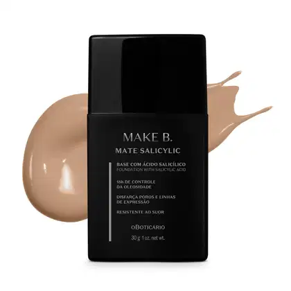 Imagem do produto Base Líquida Cor 140 Make B. Mate Salicylic 30g