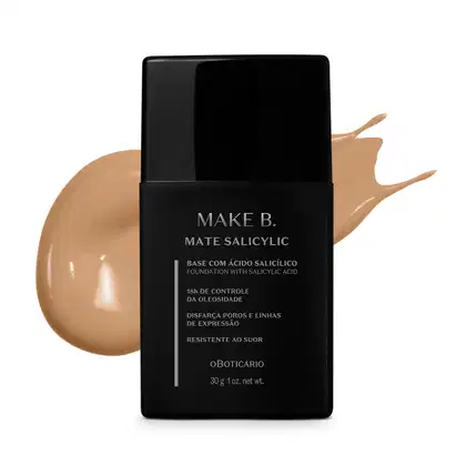 Imagem do produto Base Líquida Cor 170 Make B. Mate Salicylic 30g