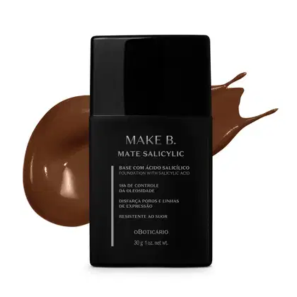 Imagem do produto Base Líquida Cor 300 Make B. Mate Salicylic 30g