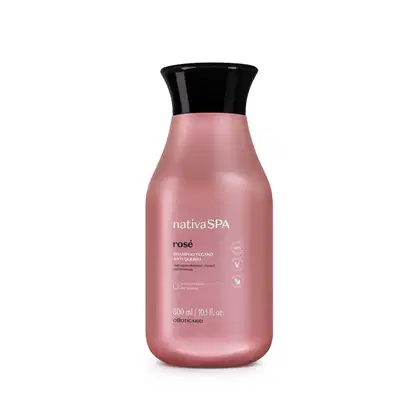 Imagem do produto Shampoo Vegano Nativa Spa Rosé 300ml