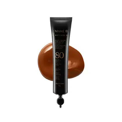Imagem do produto Refil Base Líquida Cor 75 com FPS 80 Make B. Retinol H+ 26g