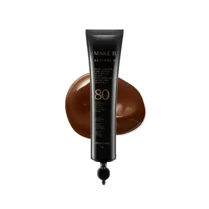 Imagem do produto Refil Base Líquida Cor 80 com FPS 80 Make B. Retinol H+ 26g