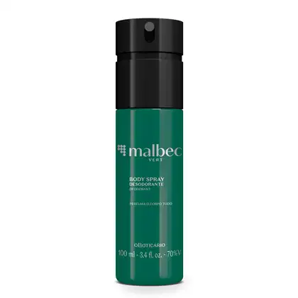 Imagem do produto Body Spray Desodorante Malbec Vert 100ml